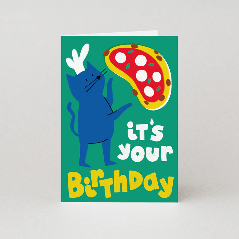 Birthday Card Pizzaria
