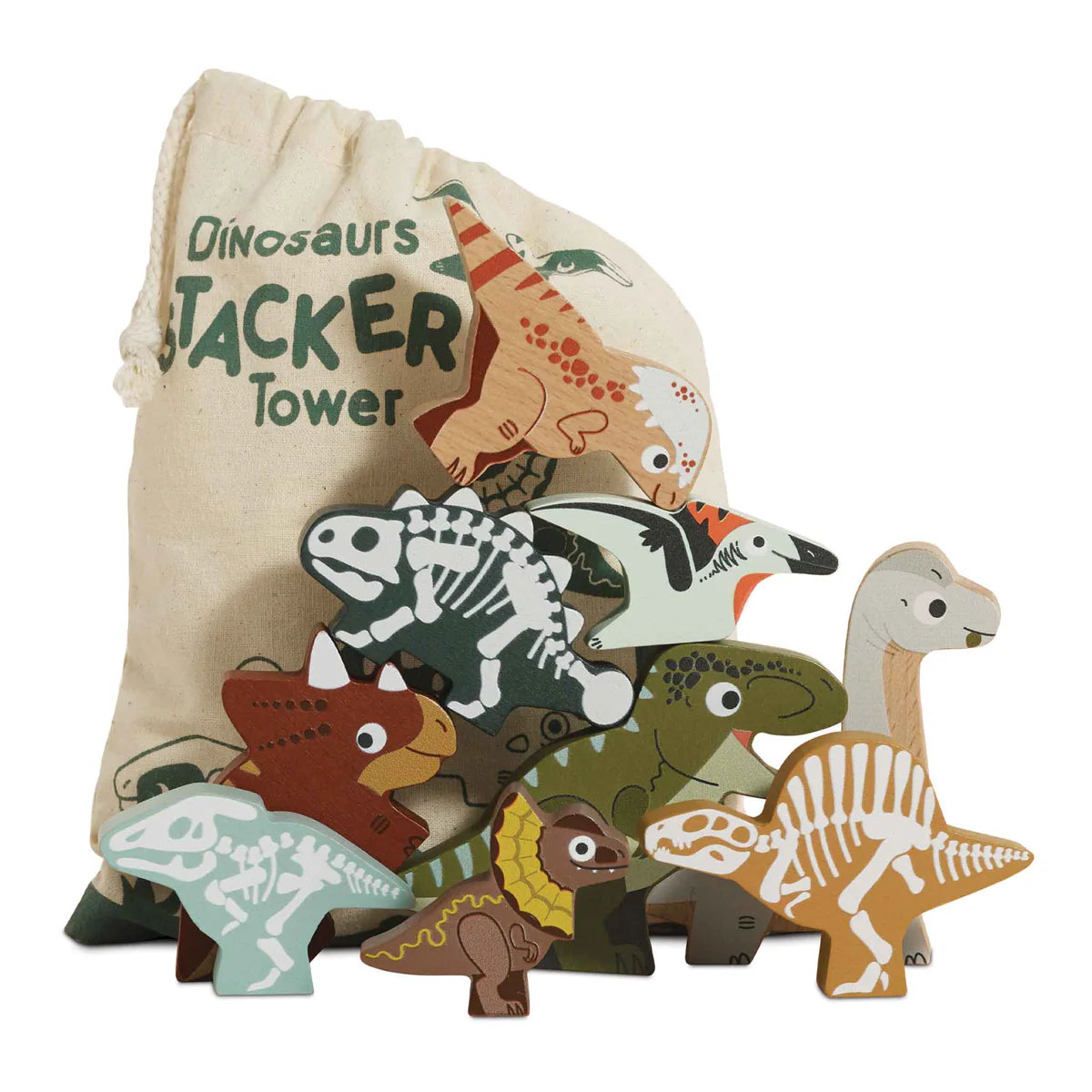 Stacking Jurrasic Dinosaurs