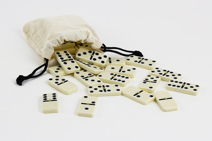 Dominoes Wooden Box