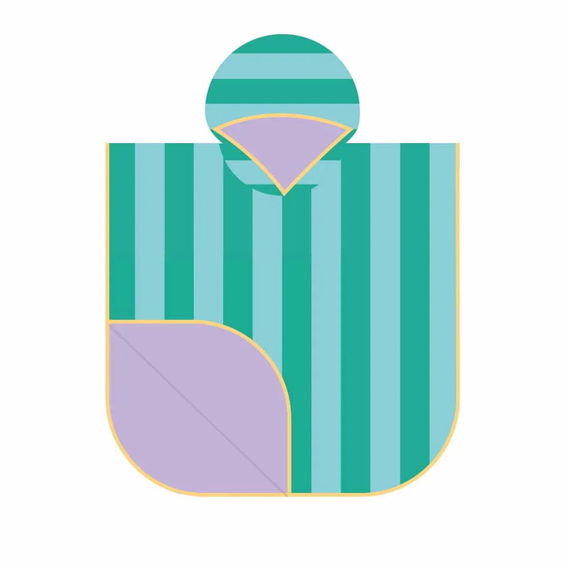 Quut Beach/Bath Poncho - Lagoon