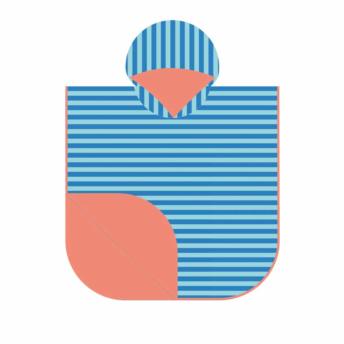 Quut Beach/Bath Poncho - Ocean