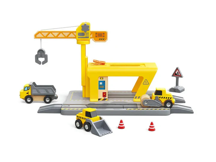 Hape Railway Crane Construction