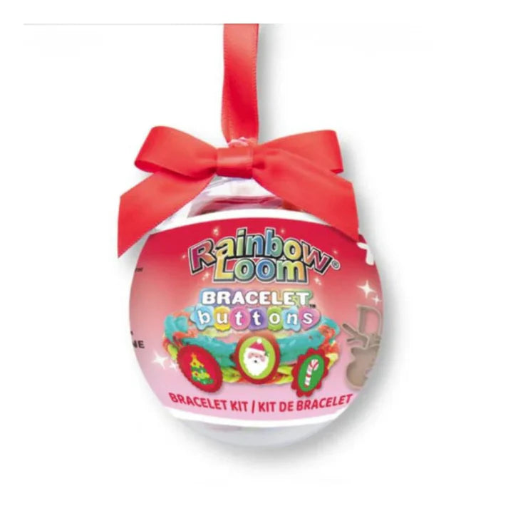 Rainbow Loom Ornament Bracelet Button Kit