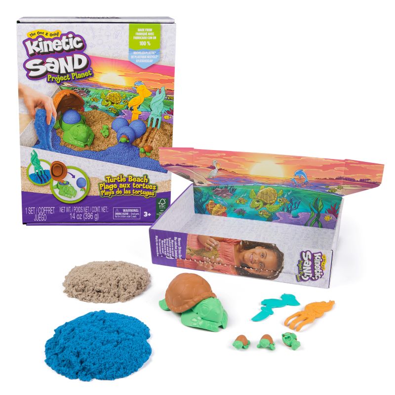 Kinetic Sand - Sand Turtle Beach Set