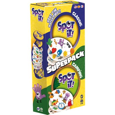 Spot It! Super Pack - Classic / Camping