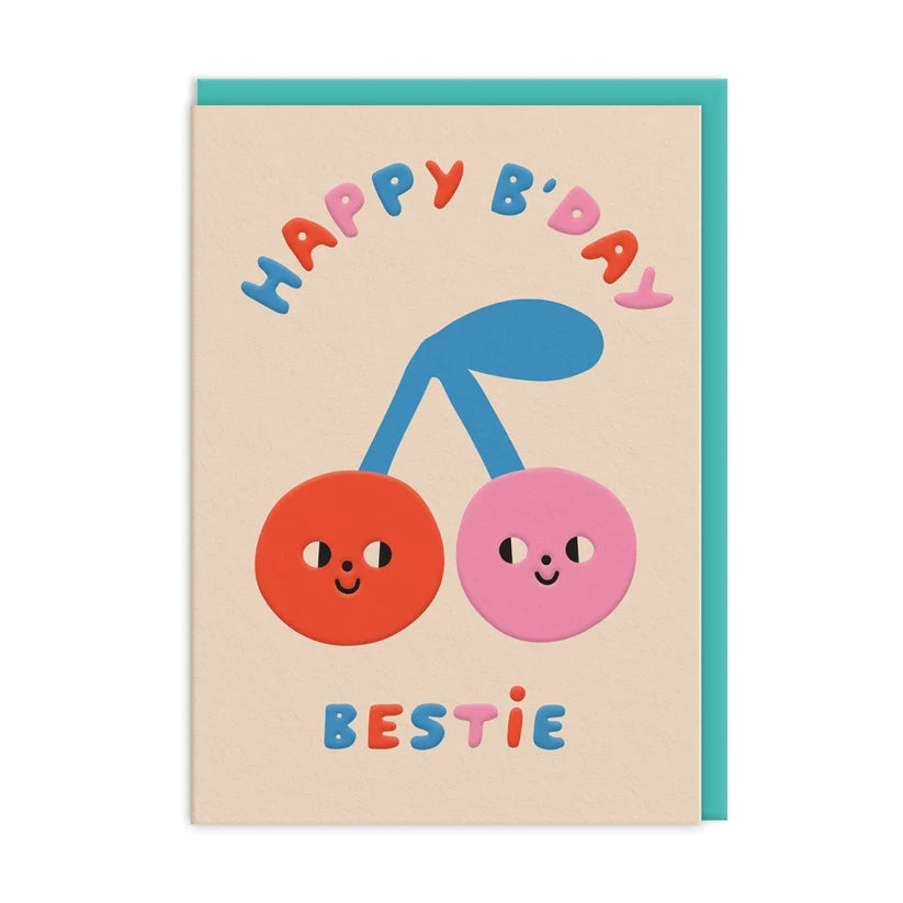Birthday Card Birthday Cherries