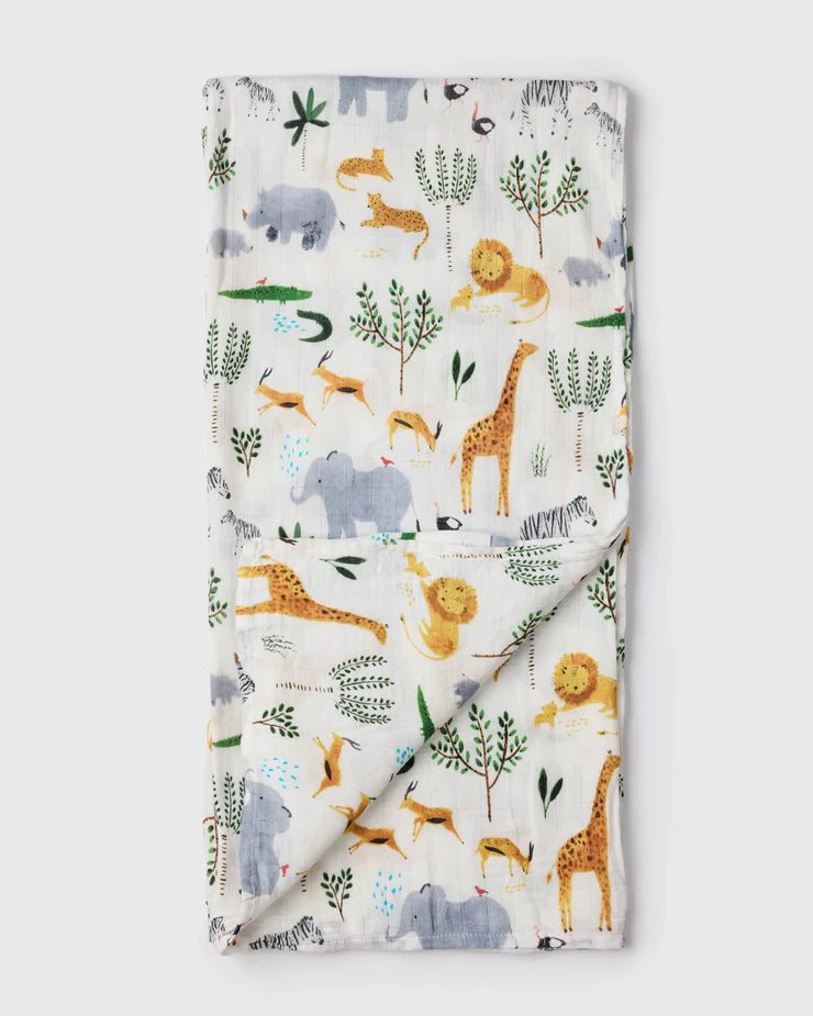 Loulou Lollipop Muslin Swaddle - Various Styles