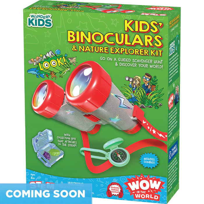 Wow in the World - Kid's Binoculars & Nature Explorer