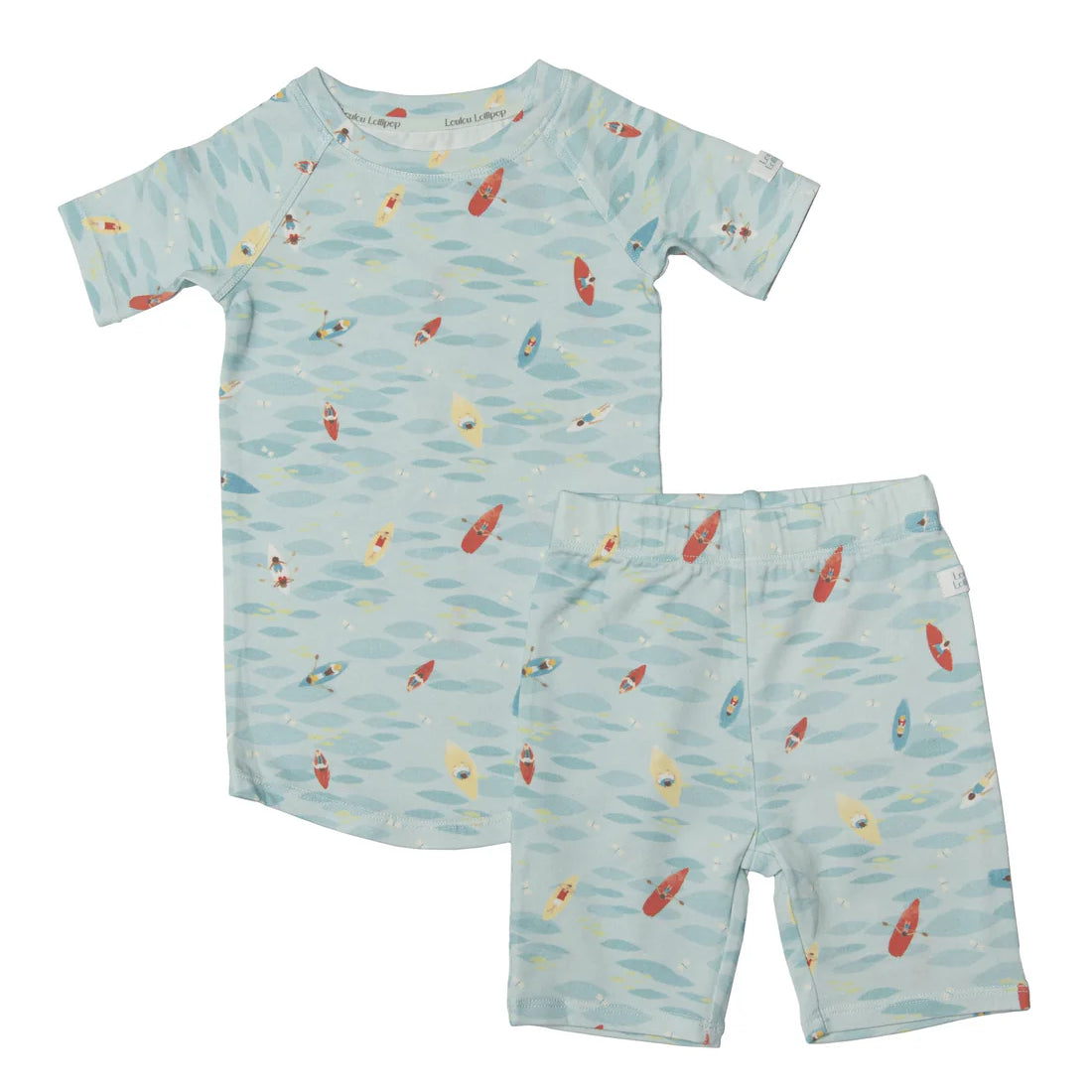 Loulou Lollipop Short Pajama Set - Kayaks - Various Sizes