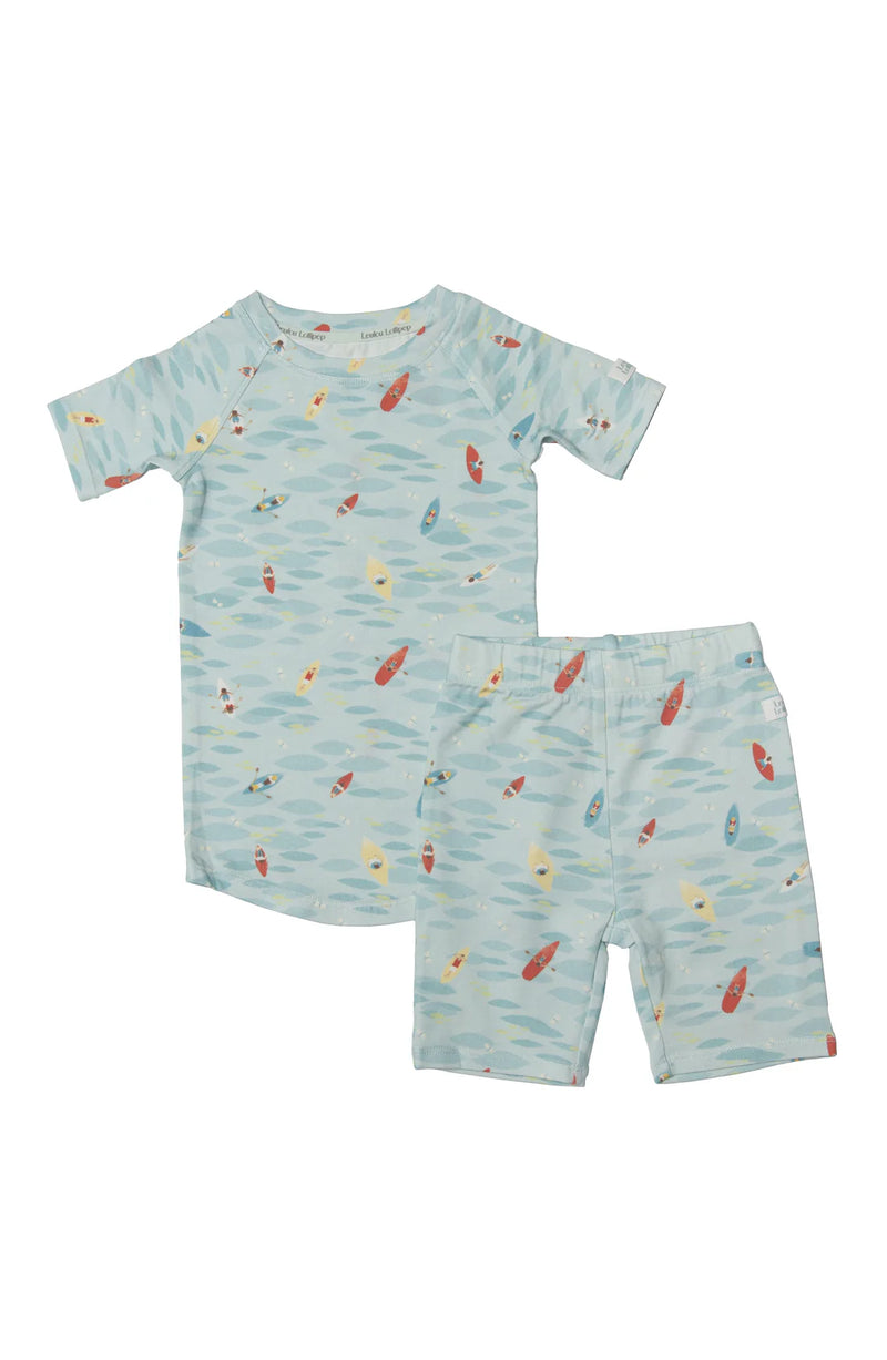 Loulou Lollipop Short Pajama Set - Kayaks - Various Sizes
