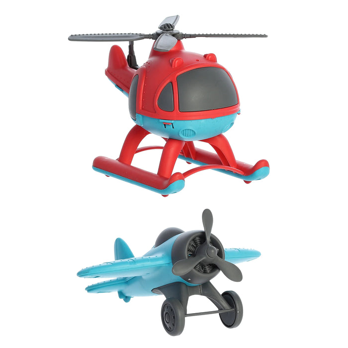 Plane and Helicopter