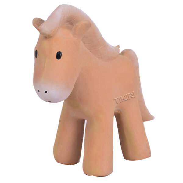 Horse Natural Rubber Toy 5"