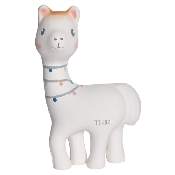 Lilith the Llama Natural Rubber Toy