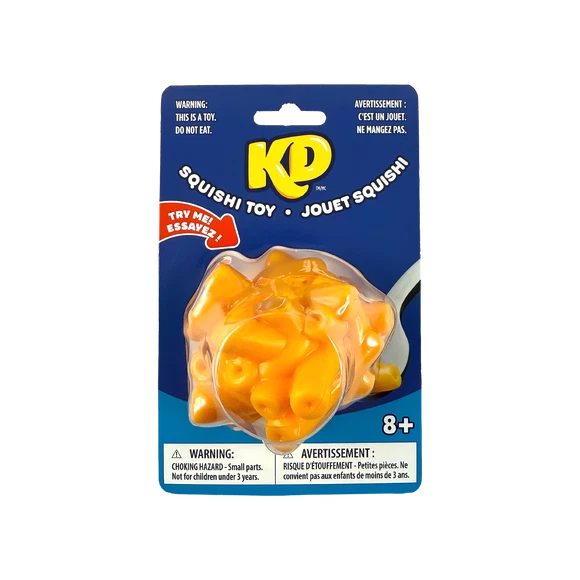 KD Kraft Dinner Squishi Toy