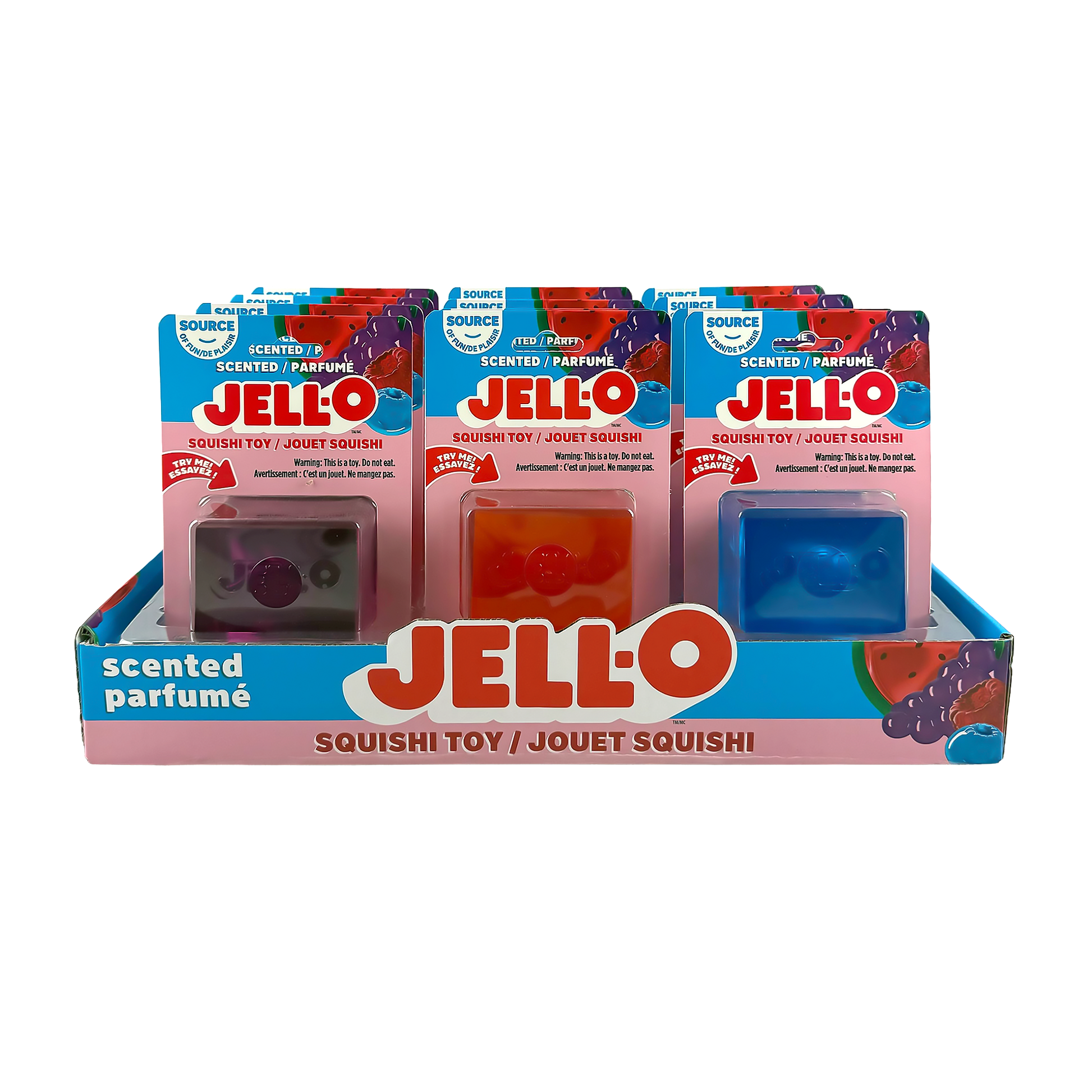 Jell-O Squish Toy - Various Colours