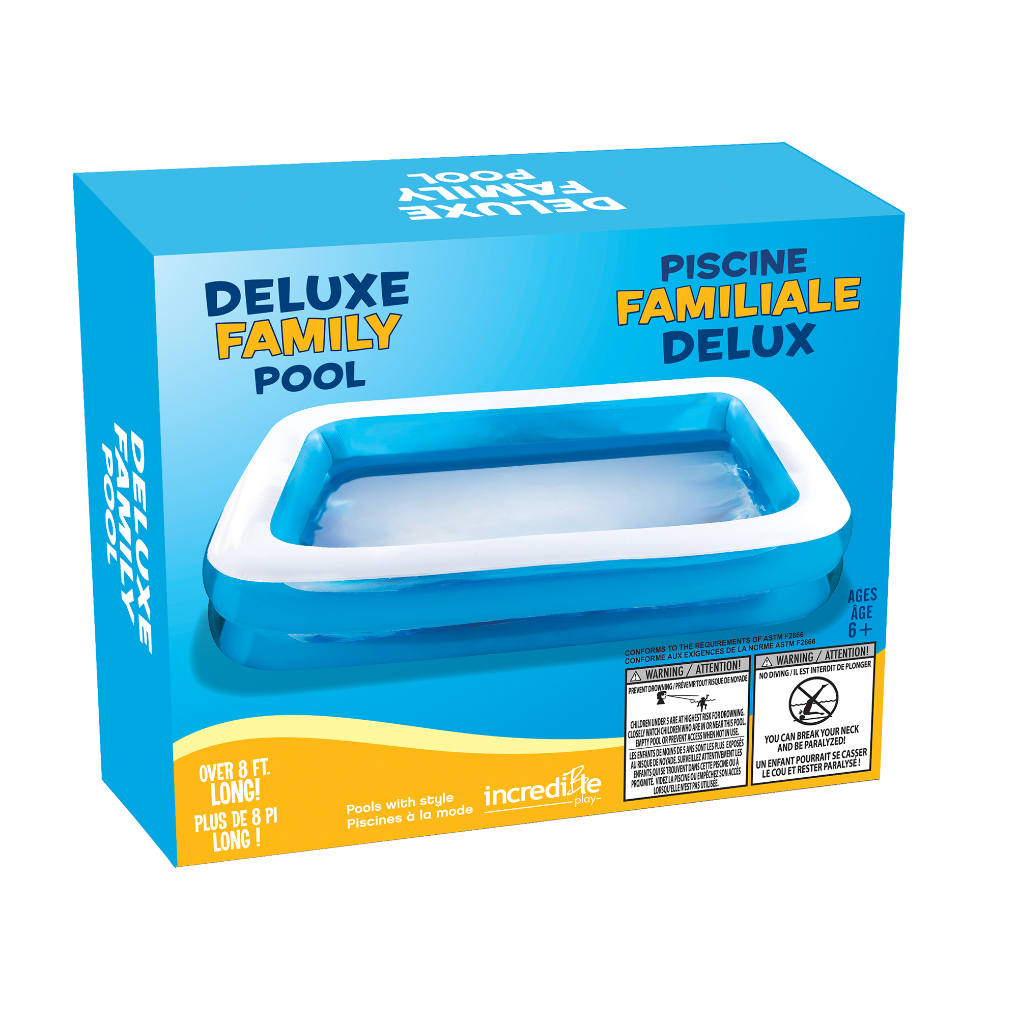 Inflatable Deluxe Family Pool