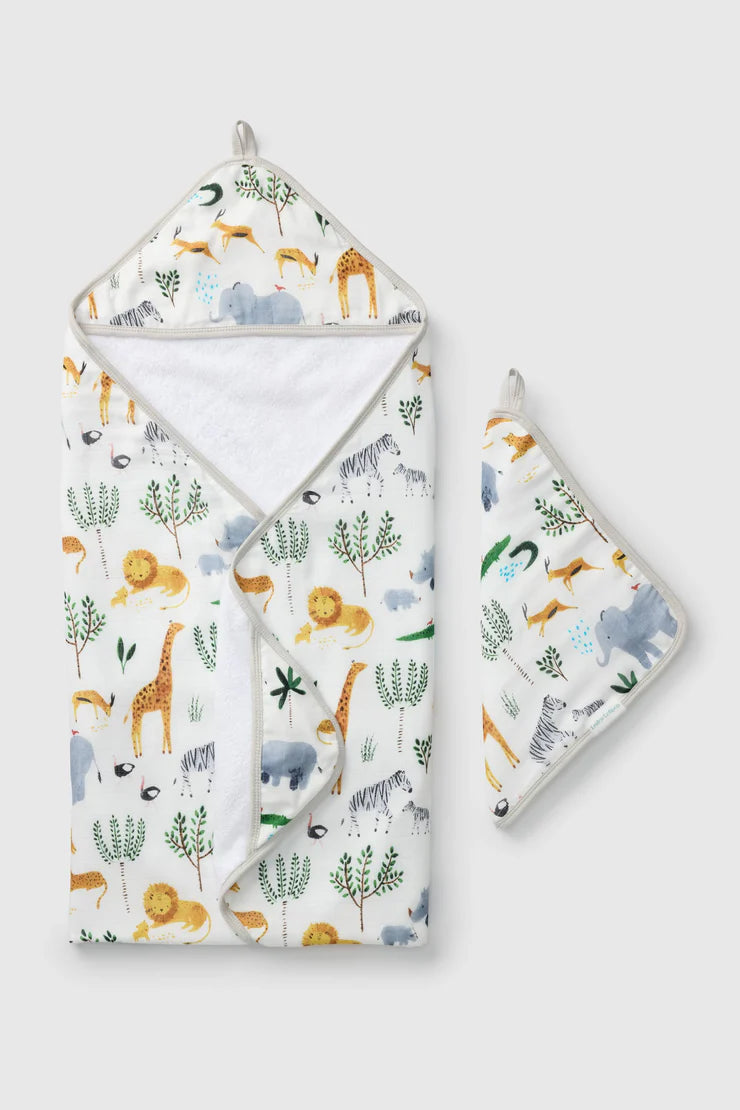 Loulou Lollipop Hooded Towel Set - Various Styles