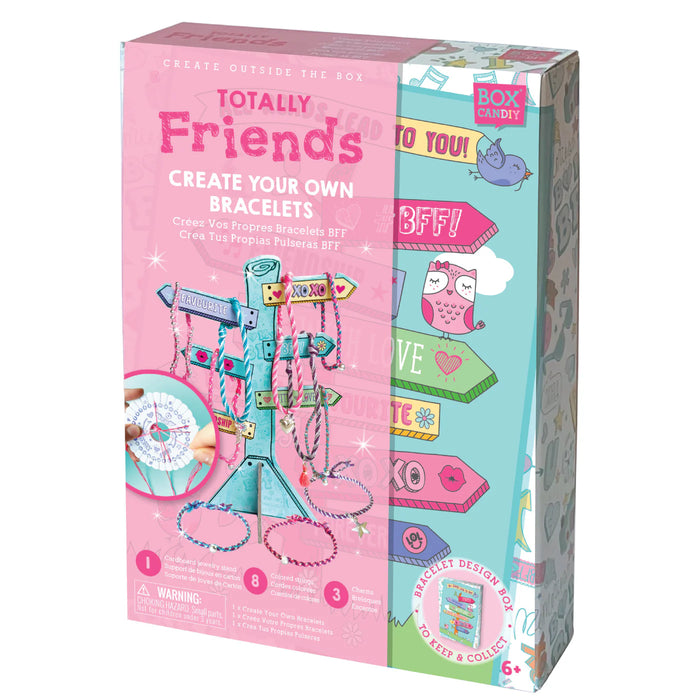 Box Candiy: Totally Friends Bracelets Art Set