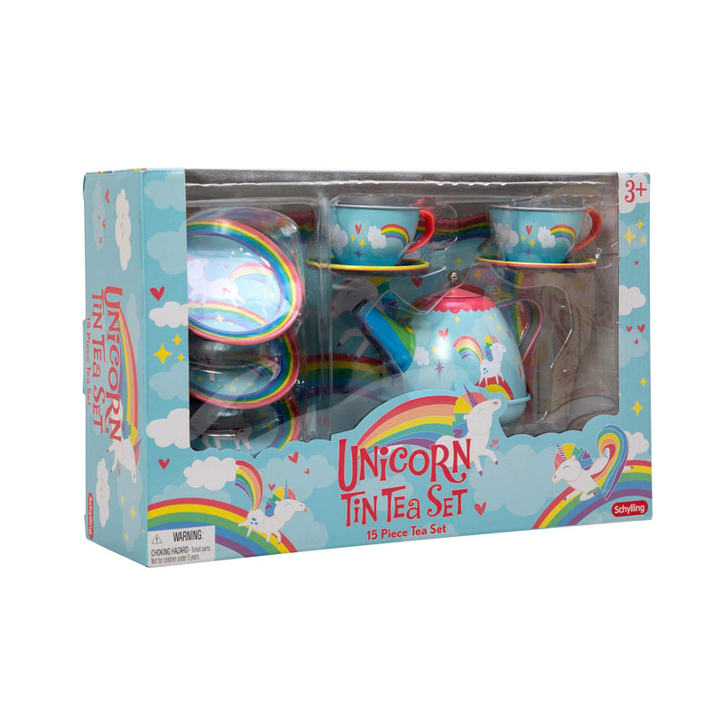 Tin Tea Set - Unicorn