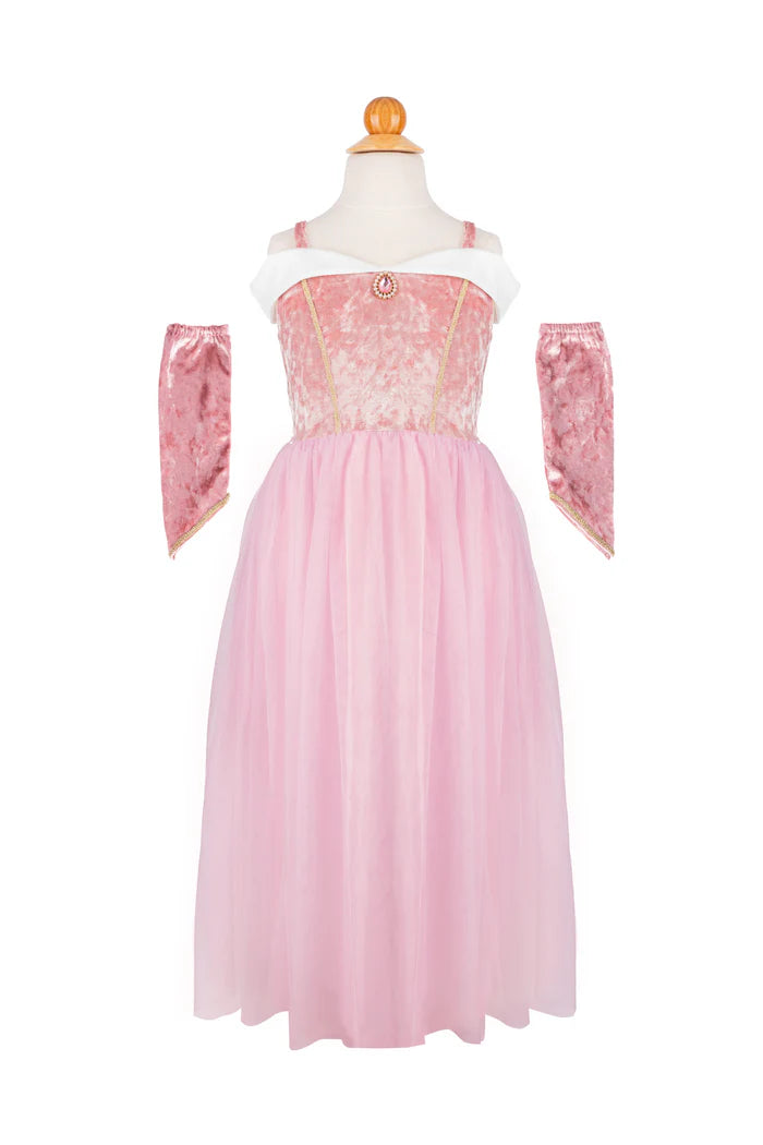 Great Pretenders Velvety Soft Sleeping Sweetheart Princess Gown with Arm Warmers - 2 Sizes