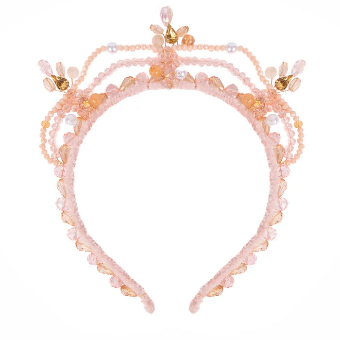 Great Pretenders Blushing Crystals Beaded Tiara
