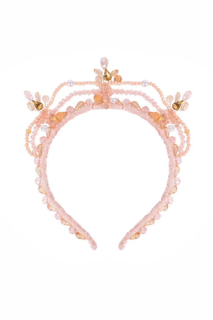 Great Pretenders Blushing Crystals Beaded Tiara