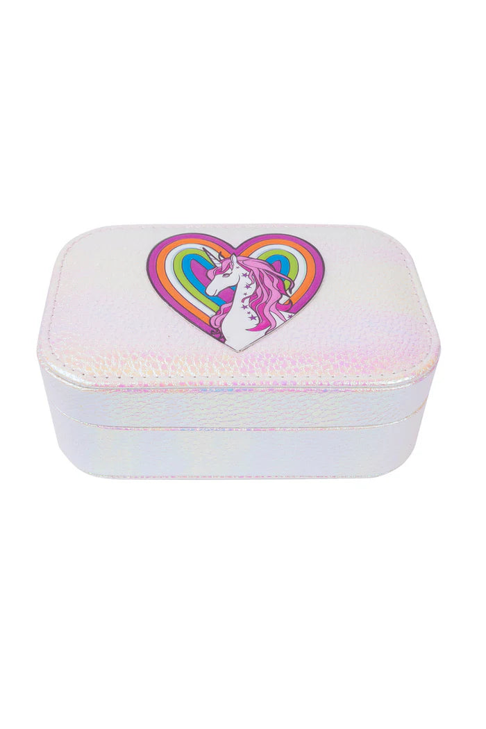Great Pretenders Unicorn Jewelry Box in Irridescent