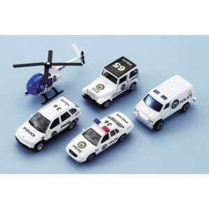 Diecast City Team 5pc Set - Police