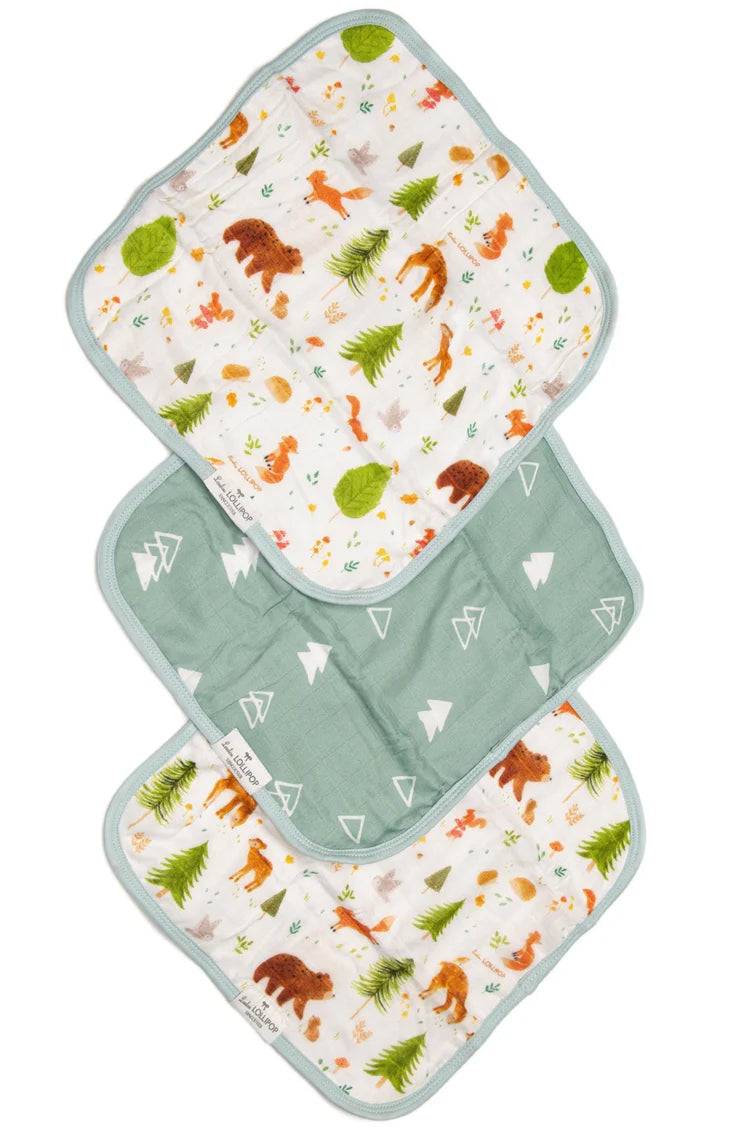 Loulou Lollipop Washcloth 3 Piece Set - Various Styles
