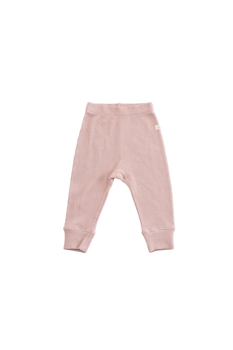 Loulou Lollipop Waffle Baby Pants - Blush Pink - Various Sizes