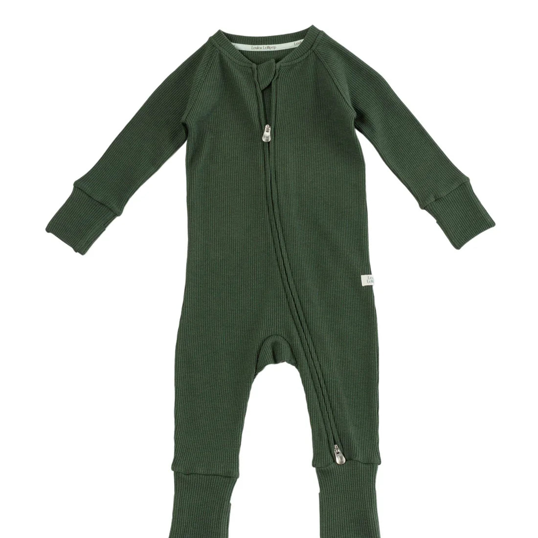 Loulou Lollipop Waffle Sleeper - Spruce Green - Various Sizes
