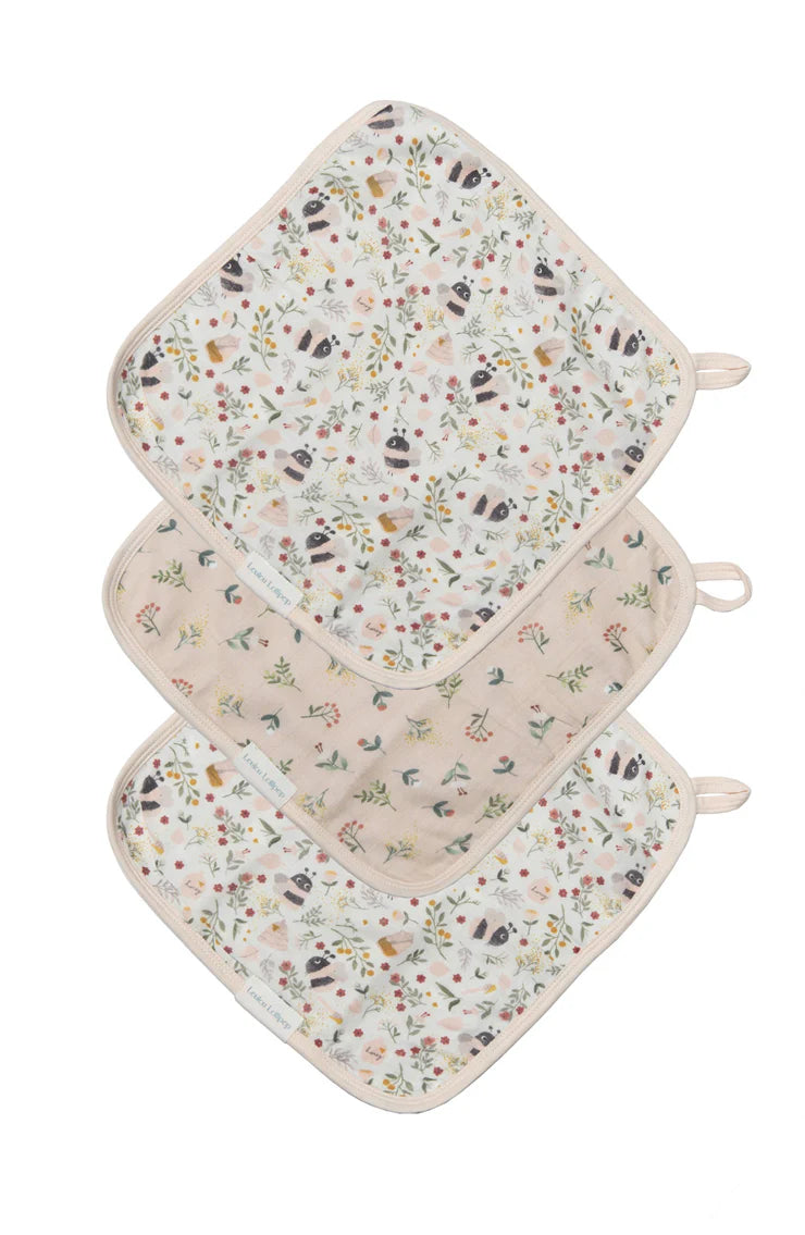 Loulou Lollipop Washcloth 3 Piece Set - Various Styles