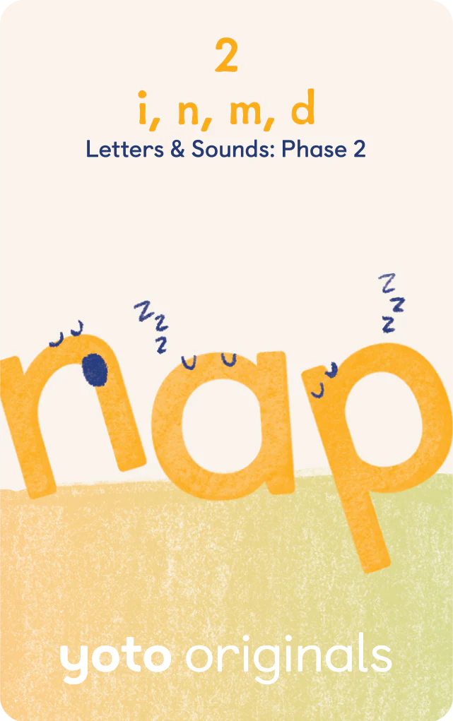 Yoto - Phonics: Letters & Sounds: Phase 2