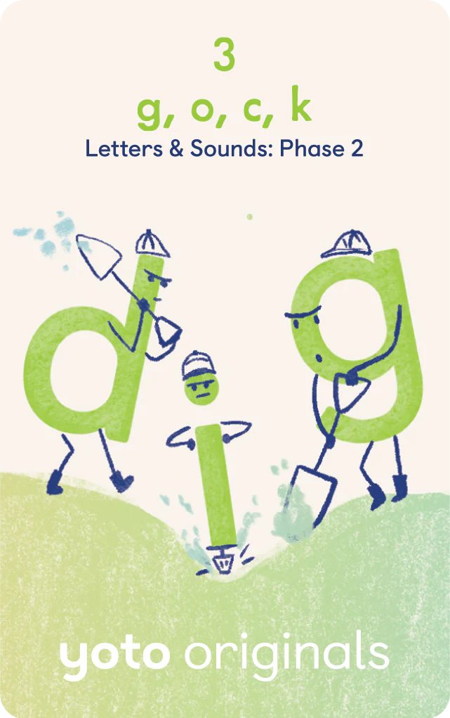 Yoto - Phonics: Letters & Sounds: Phase 2