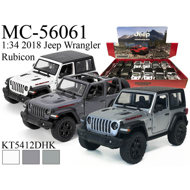 Diecast 2018 Jeep Wrangler