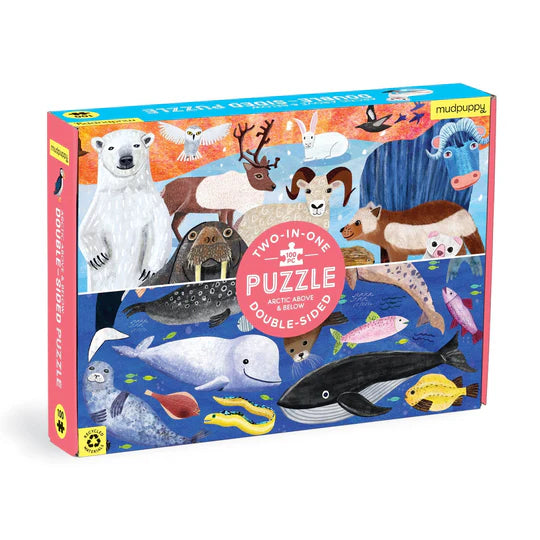Above & Below Double-Sided 100 pc Puzzle - Arctic