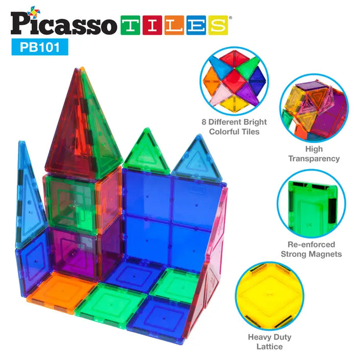 Picasso Magnetic Building Toy Set - 101pcs