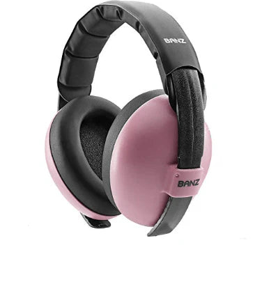 Banz Earmuffs 0-2 Years Petal Pink