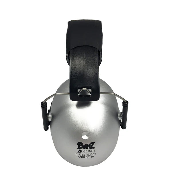 Banz Earmuffs 2+ Years Silver