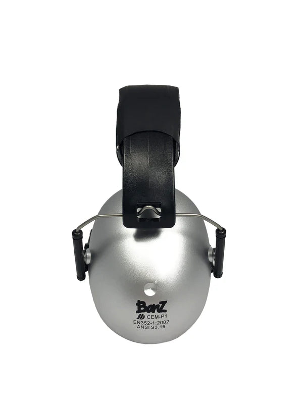 Banz Earmuffs 2+ Years - Silver