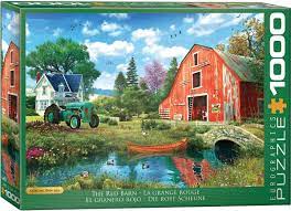 Eurographics 1000 Piece - The Red Barn