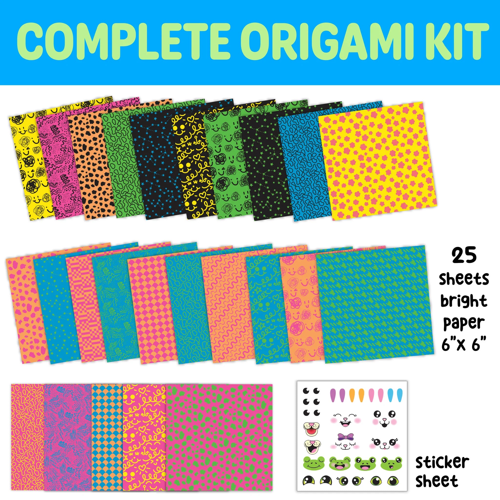 Creativity for Kids Neon Origami