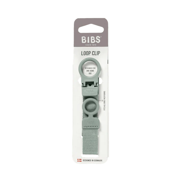 BIBS Pacifier Clip Loop - Sage