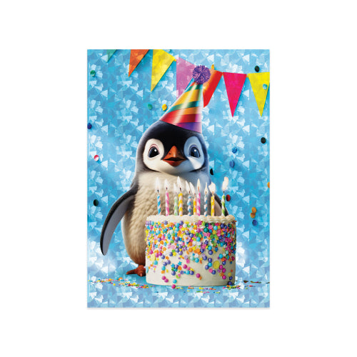 Birthday Card Penguin