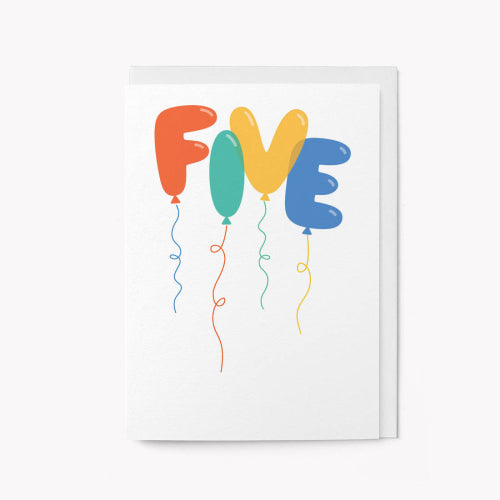 Birthday Card 5th Birthday