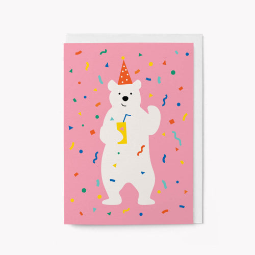 Birthday Card Polar Bear