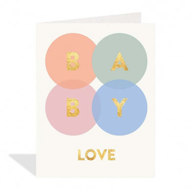 New Baby Card Baby Love
