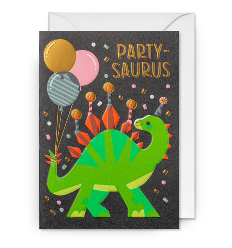 Birthday Card Partysaurus