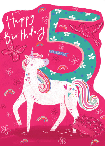 Birthday Card 5th Magical Birthday