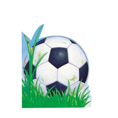 Birthday Card Soccer Ball